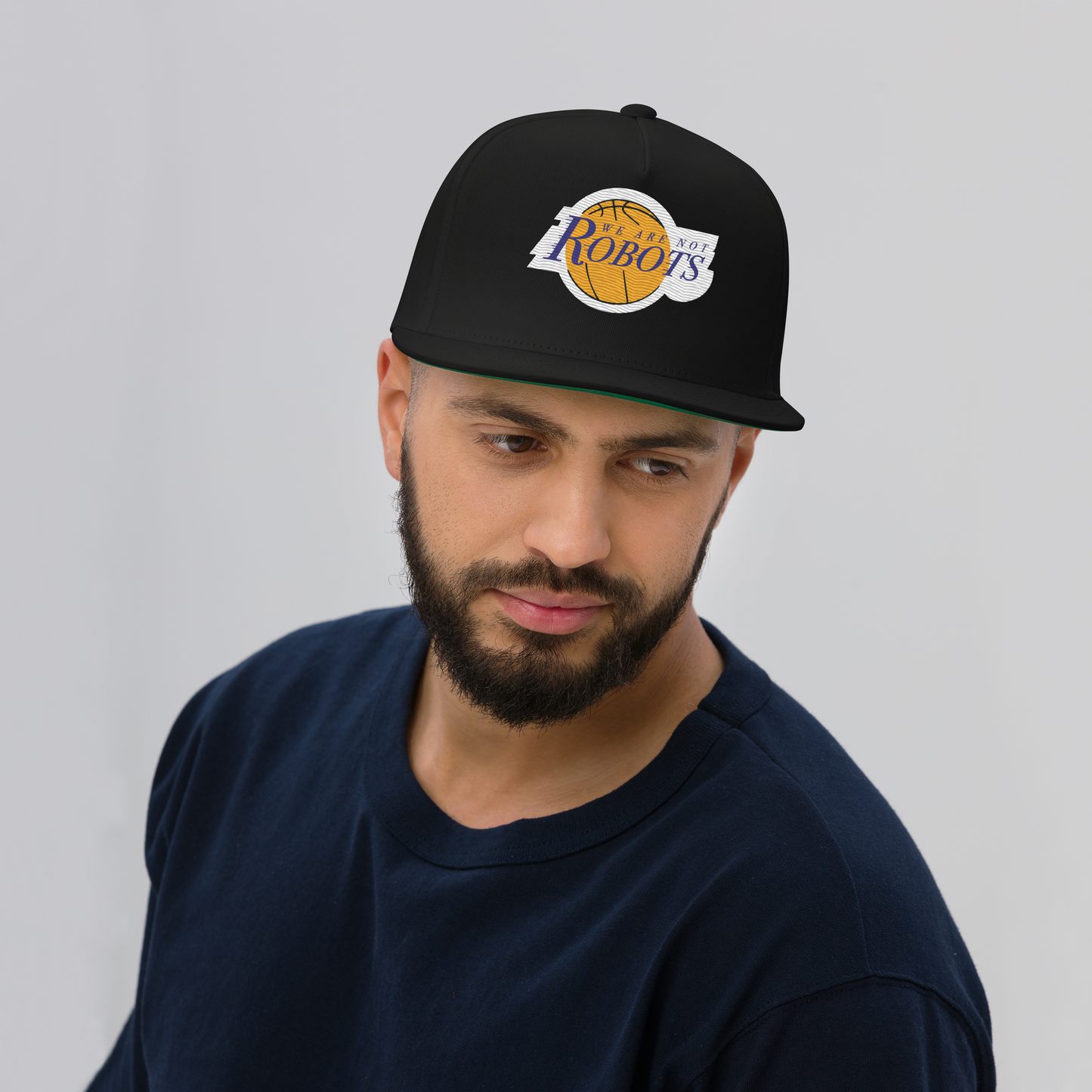 WE ARE NOT THE LAKERS - Flat Bill Cap