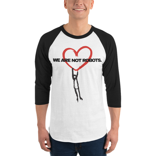 WE ARE THE HANGING HEART - 3/4 sleeve raglan shirt