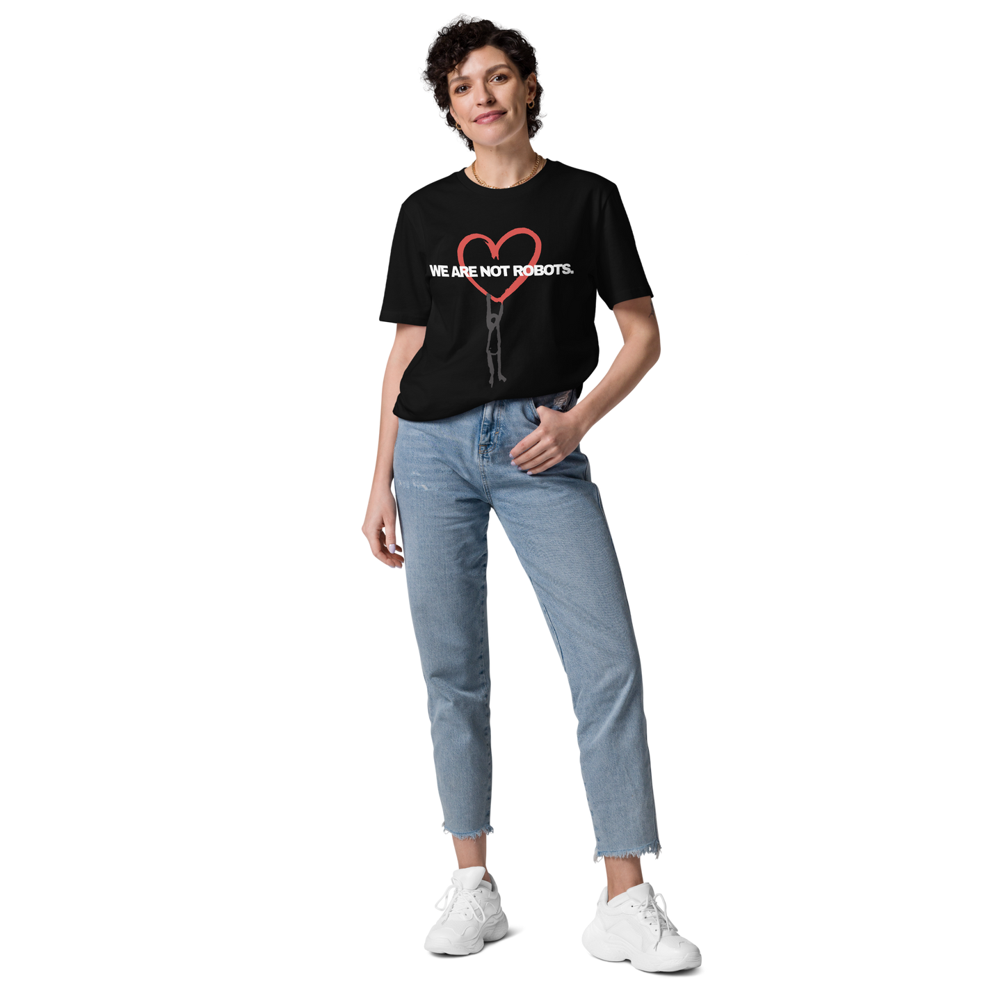 WE ARE THE HANGING HEART - Unisex organic cotton t-shirt