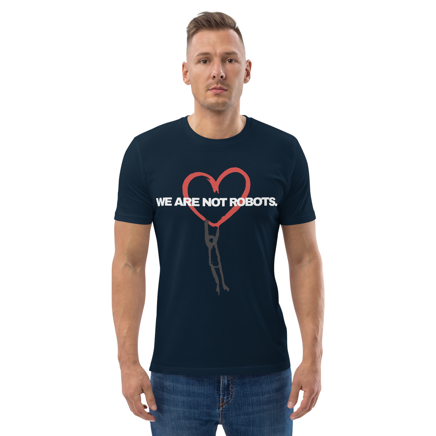 WE ARE THE HANGING HEART - Unisex organic cotton t-shirt