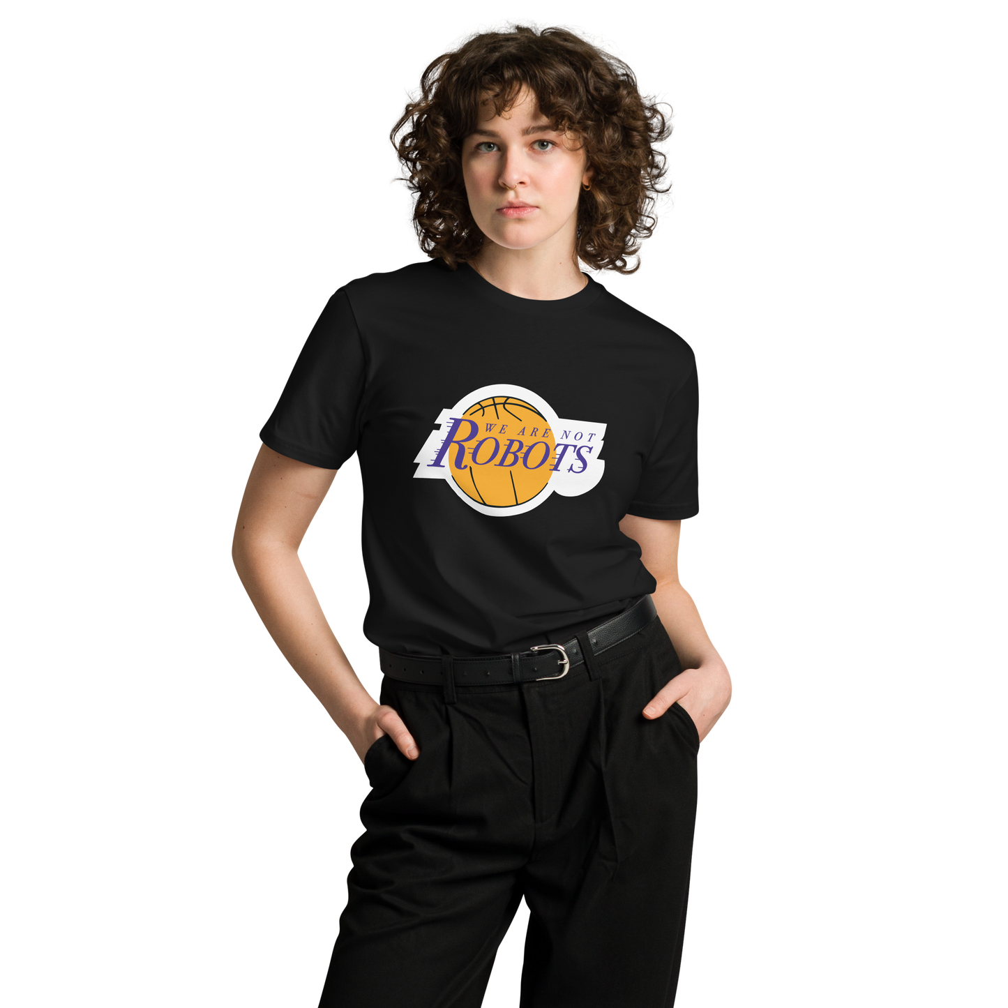 WE ARE NOT THE LAKERS - Unisex premium t-shirt