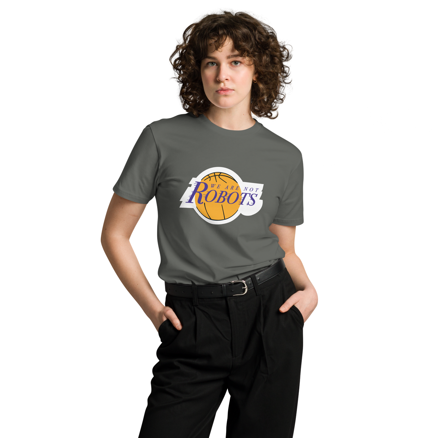 WE ARE NOT THE LAKERS - Unisex premium t-shirt