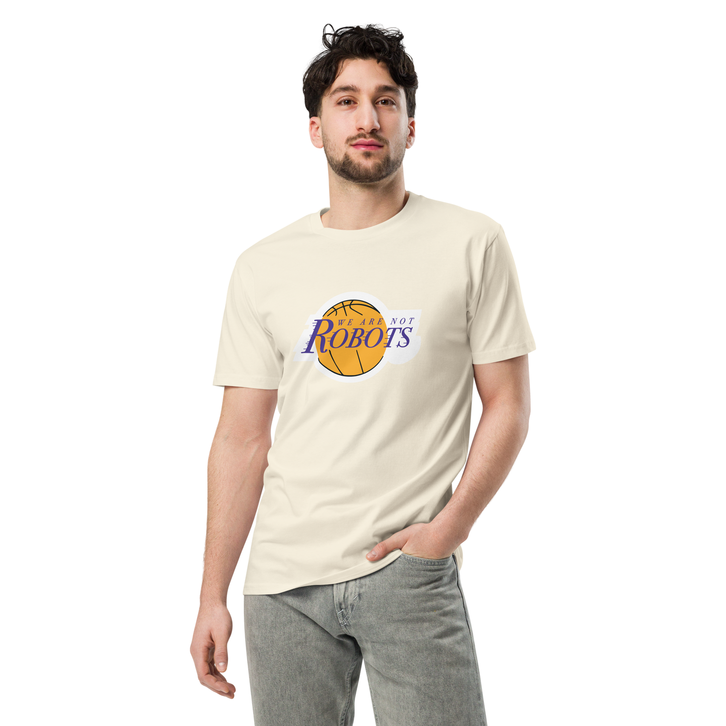 WE ARE NOT THE LAKERS - Unisex premium t-shirt