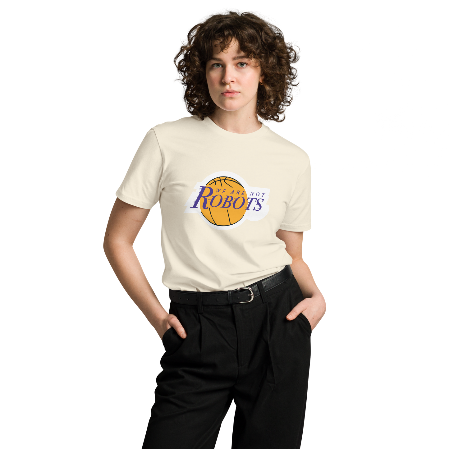 WE ARE NOT THE LAKERS - Unisex premium t-shirt